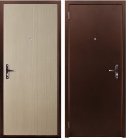 Дверь «Стройка» (гладкая панель) - Производство дверей "ДорОптКомплект" Екатеринбург